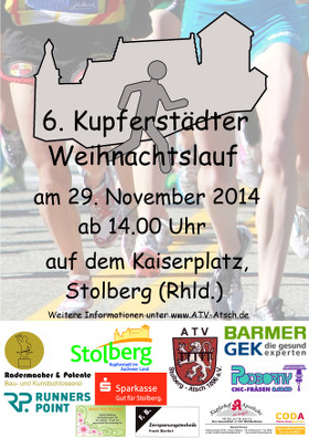 6. Kupferstaedter Weihnachtslauf